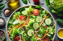 Load image into Gallery viewer, Green Leaves Mix And Vegetables Salad 300 g