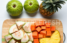 Load image into Gallery viewer, Guava , Papaya , Pineapple Chunks , 300 g