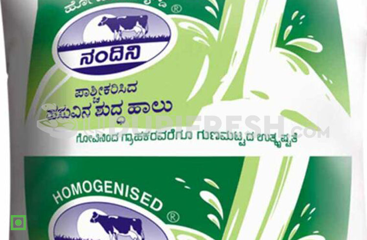 Nandini Homogenised Milk 500ml-Green