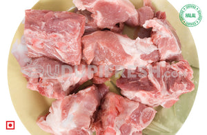 Premium Bannur Mutton - Curry Cut with bone