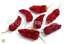 Load image into Gallery viewer, Dried Bhut Jolokia Ghost chile peppers, Hottest Pepper In The World, 50 g