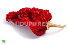 Load image into Gallery viewer, Dried Bhut Jolokia Ghost chile peppers, Hottest Pepper In The World, 50 g