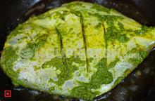 Load image into Gallery viewer, Ready to Cook - Marinate Green Big Silver Pomfret Fish