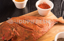 Load image into Gallery viewer, Ready to Cook - Small Marinate Black Pomfret Fish 700 g to 900 g