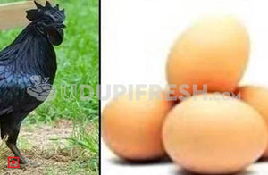 Kadaknath Egg 6 Pcs
