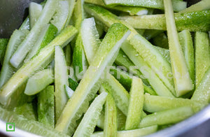 Cucumber Slices Salt And Pepper
