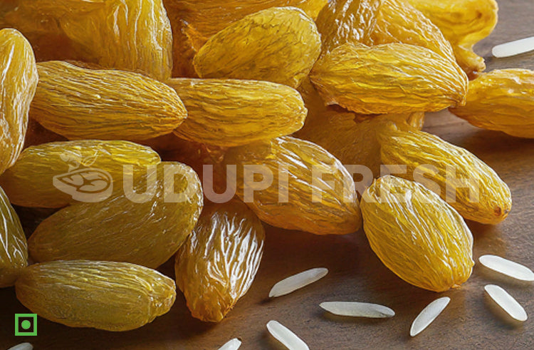 Seedless Yellow Raisins , 500 g