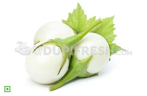 Rare Organic Garden eggs. White Eggplant, 1 Kg