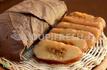 Load image into Gallery viewer, Jack Fruit Steamed Cake In Sagwan Leaf  600 g to 700 g
