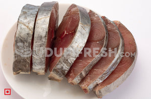 Surmai/ಅಂಜಲ್ ಮೀನು  Big (Palm) Size Slice ,500g to 550g (5550909784228) (5784265130148)
