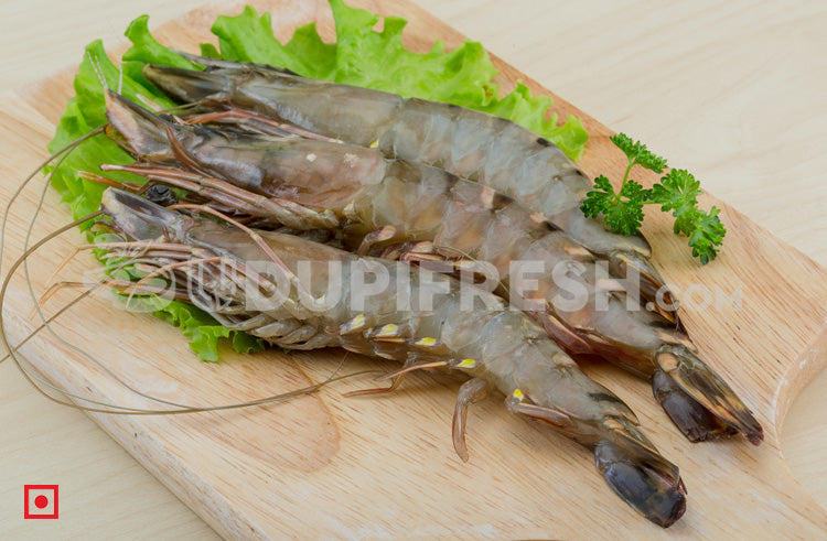 Tiger Prawn/ಟೈಗರ್ ಸೀಗಡಿಗಳು-Big Size (500 gms) (5551575990436)