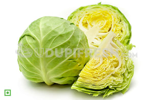 Cabbage/ಎಲೆಕೋಸು, 1 pc approx. 800 g to 1 Kg (5560372002980)