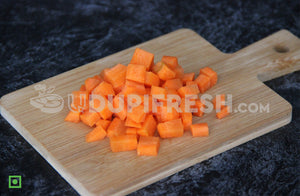 Carrots Cut Small Pieces, 250 g