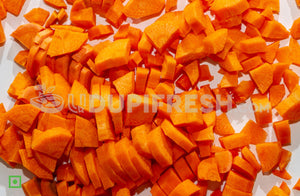Carrots Cut Small Pieces, 250 g