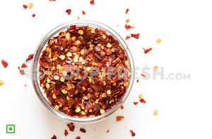 Chilli Flakes - Red, 40 g Bottle