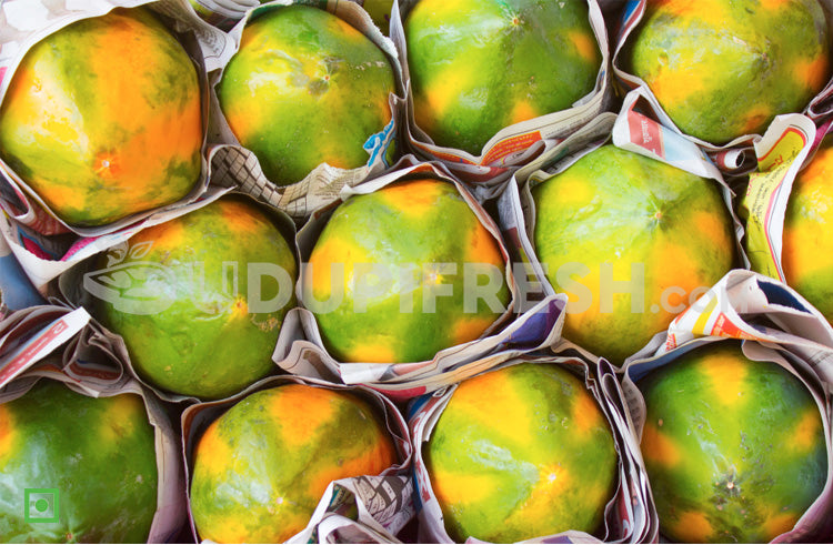 Papaya - Medium, 1 pc 1 kg - 1.2 kg (5555928891556)