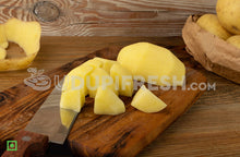 Load image into Gallery viewer, Raw Diced Peeled Potatoes, 500 g
