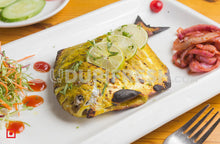 Load image into Gallery viewer, Ready to Cook - Marinate Green Big Silver Pomfret Fish
