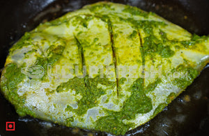 Ready to Cook - Marinate Green Medium Pomfret Fish