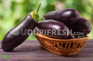 Bangalore Eggplant,  ಬೆಂಗಳೂರು ಬದನೆ 1 Kg