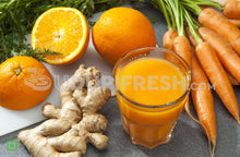 Load image into Gallery viewer, Fruit Juice With Orange, Carrots And Ginger 500 ML
