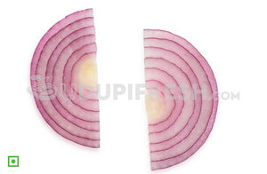 Half Moon Slice Of Red Onion, 500 g