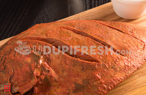 Ready to Cook - Marinate Small Black Pomfret Fish, 1 Kg