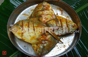 Ready to Cook - Marinated Medium White Pomfret Fish