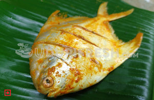 Ready to Cook - Marinated Small White Pomfret Fish, 4 fish